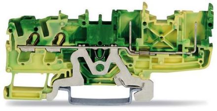 Wago 2022-1407/999-953 2-wire/2-pin PE application 2.50qmm green-yellow base terminal
