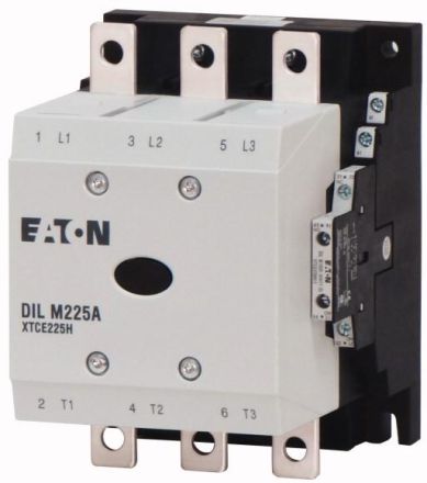 Eaton DILM225A/22 (RDC130) 110kW 400V contactor, 139552