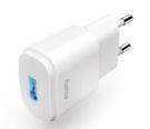Hama 201645 charger with USB-A socket, 6 W, white charger