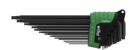 Wiha 36487 366BEHZ13 Allen key set in ErgoStar holder