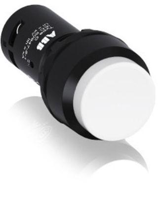 ABB Stotz-Kontakt CP3-10W-10, push button, tactile, high, white, 1S, 1SFA619102R1015
