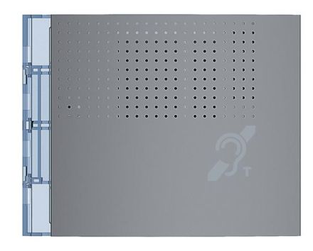 Bticino 352703 front panel SFERA New for induction m. ALLSTREET, (anthracite)
