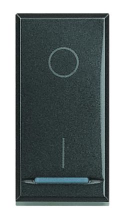 Bticino HS4002 switch 2-pole 20A, (anthracite)