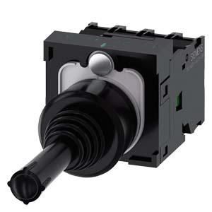 Siemens 3SU1100-7AF10-1QA0 coordinate switch 22mm round black