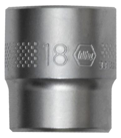 Wiha 44702 33733 3/8Z socket metric 18 mm