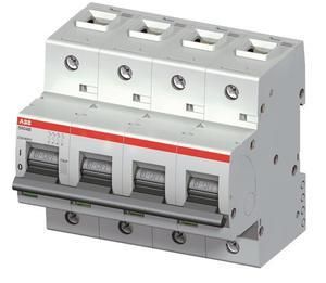 ABB Stotz-Kontakt S804B-C100, high-performance circuit breaker 100A,C,240/400VAC=Icu16kA,4P, 2CCS814001R0824