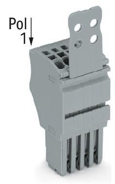 Wago 2020-104/133-000 R3.5mm, 4p, 0.14mm² terminal block