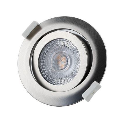 DieFra 81-3134 PLANO II 5W 380lm 3000K dim iron-brushed LED recessed ceiling spotlight