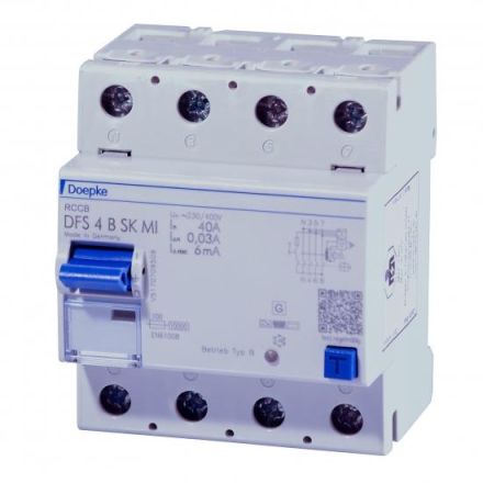 Doepke 09114892 DFS4 016-4/0,03-B SK MI residual current circuit breaker all-current sensitive