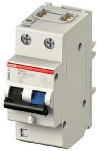 ABB Stotz-Kontakt FS401M-C10/0.03, residual current device C, 10A, 400VAC, 0.03mA, 10kA, 2P, pluggable, 2CCL562110E0104