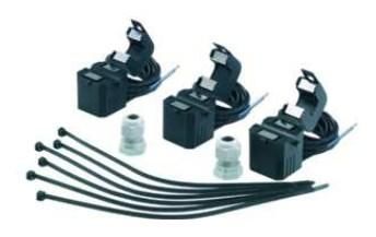 Hensel 125A 3-phase current transformer set
