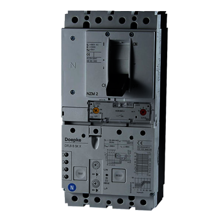 Doepke 09179784 DFL8 125-4/XB SK 4-pole 125/X residual current circuit breaker