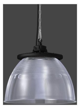 RZB Ind.Hall Midi 120W 16400lm 840 sw on/off LED high bay light