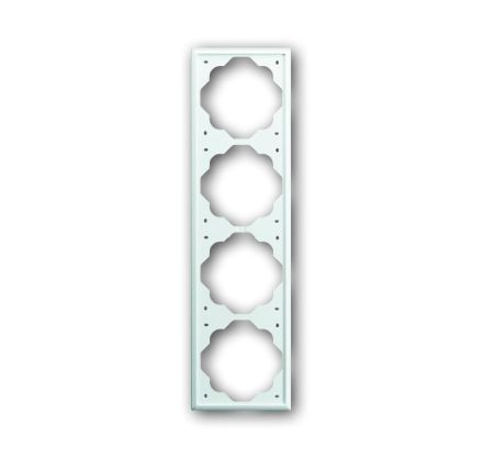 Busch-Jaeger 1724-74 cover frame, 4-way frame alpine white