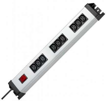 Kopp 227420010 POWERversal 3x3-way 250V 16A 3600W IP20 power strip