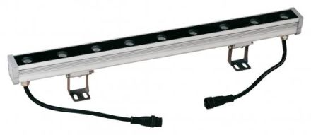 EVN P65240999 silver IP65 9W 24V/DC RGB LED spotlight