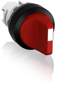 ABB Stotz-Kontakt M3SS2-10R , selector switch actuator red, double-sided return to B , 1SFA611211R1001