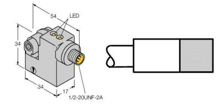 Turck 13471 BIM-IKM-AZ3X2-B3131 Magnetic field sensor