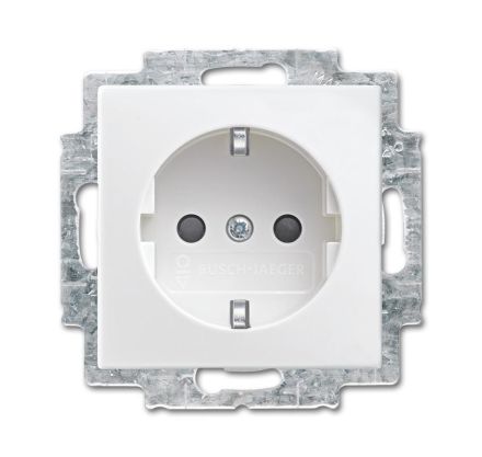 Busch-Jaeger 20 EUCBLI-914 SCHUKO® socket insert Busch-steplight®, with night orientation light alpine white