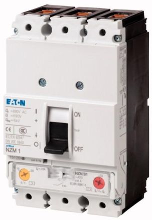 Eaton NZMB1-A50 circuit breaker, 3p, 50A , 259076