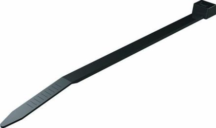 OBO Bettermann 565 7.6x380 SWUV black cable ties, 2331924