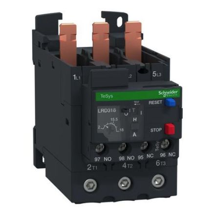 Schneider Electric LRD318 12-18A CL 10A Motor protection relay