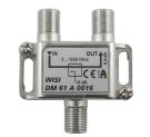 WISI DM-61 A 0016 Splitter, 1-way, 16 dB