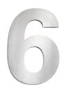 CMD stainless steel house number 6 large G6