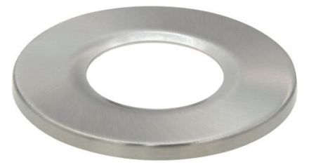 Dotlux 5213 f.MULTISCREW round brushed stainless steel decorative ring LB22