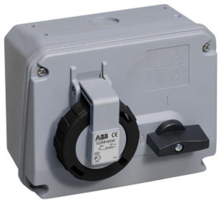 ABB Stotz-Kontakt 363MHS5W wall socket, 2CMA167898R1000