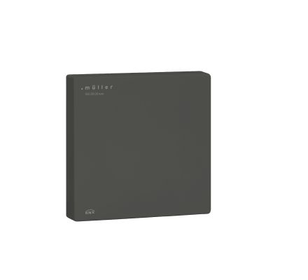 MÜLLER GS 20.00 knxTS KNX air quality controller | VOC sensor | jet black | 55x55 mm