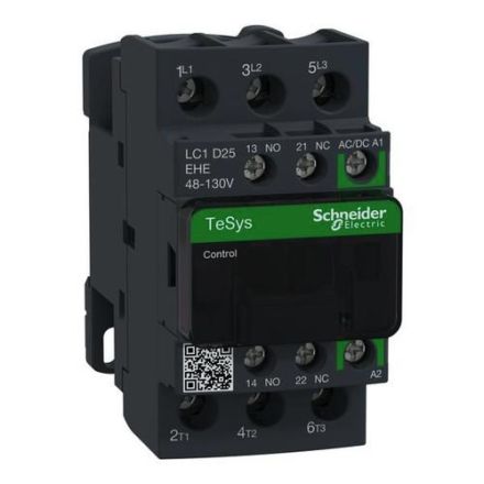 Schneider Electric LC1D25EHE 11kW/400V/AC3 25A coil 48-130V AC/DC contactor