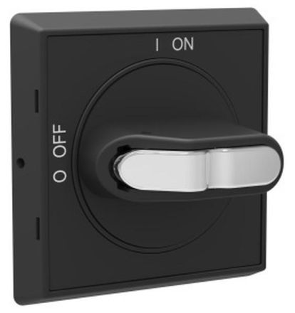 ABB Stotz-Kontakt OHBS2AJ1EH, selector handle with metal bracket black shaft 6mm IP65 for load disconnector. , 1SCA105217R1001