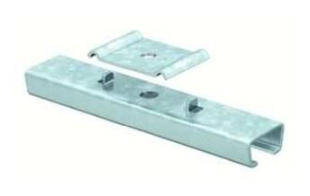OBO Bettermann GMS470FS with clamping piece for mesh cable tray centre suspension, 6015406