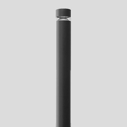 Spittler 06080981 LED bollard and garden light 3000K 1x11.5W Power LED - dimmable 1-10 V round extra-wide scattering optics