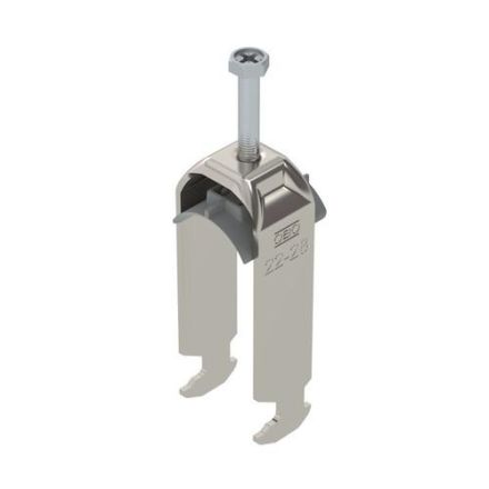 OBO Bettermann 1186323 2056 BS-H2-K-28 A2 22-28mm 2-way stainless steel clamp