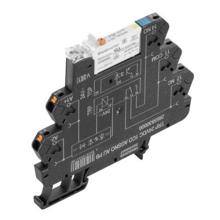 Weidmüller 2855900000 TRP 24-230VUC 1CO AGSNO AU ED2 PB 24...2 Relay coupler