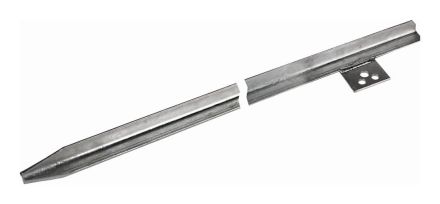 Dehn & Söhne 635100 PSE 50X50X3mm L1000mm St/tZn profile rod earthing