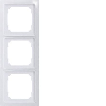 Eltako 30055749 R3UE55-pg E-Design55 polar white glossy cover frame