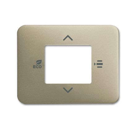 Busch-Jaeger 6109/03-260 Central plate for room temperature controller or room temperature controller with CO2/humidity palladium