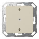 GIRA 517201 KNX push button sensor System 55 | 1-way, arrows | cream white glossy