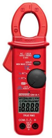 Benning 044689 CM 2-1 TRUE RMS digital current clamps