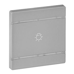 Legrand 755232 rocker Valena Life MH 2-module light aluminum, (aluminum)
