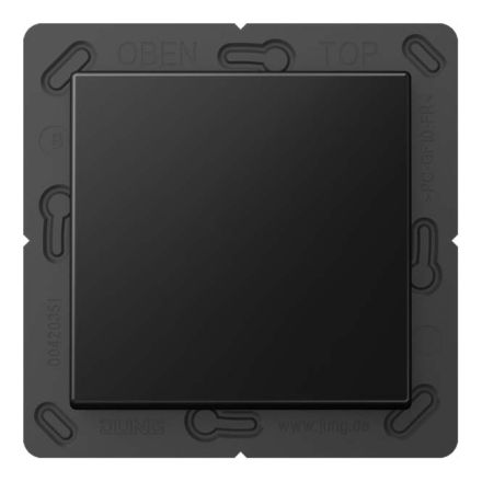 JUNG ENOA590SWM EnOcean radio wall transmitter A | 2-fold | graphite black matt