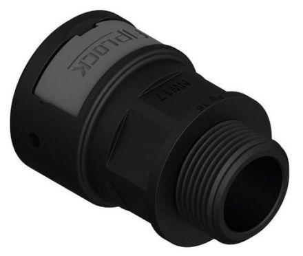 Fränkische Rohrwerke 4890306100 ASPA-12P13PB-11 black plastic PG connection screw