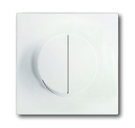 Busch-Jaeger 6545-774 control element, with glow lamp studio white matt