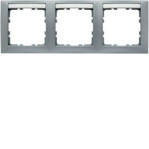 Berker 10239959 3-way horizontal BF S.1 aluminum matt frame