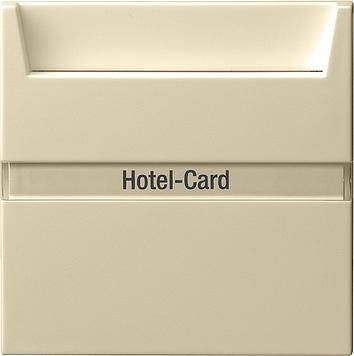 Gira 014001 Hotel card button BSF System 55 cream white
