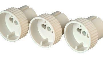 Kopp 176201081 2-pin white adapter