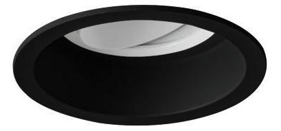 Brumberg 45002560 round black / white built-in module